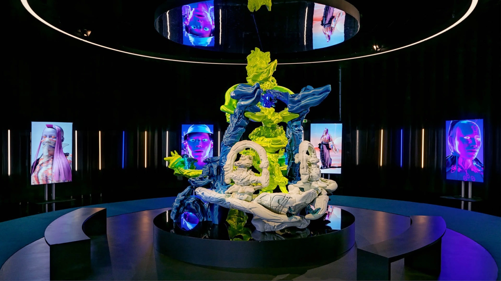 Immersieve UFO-installatie
